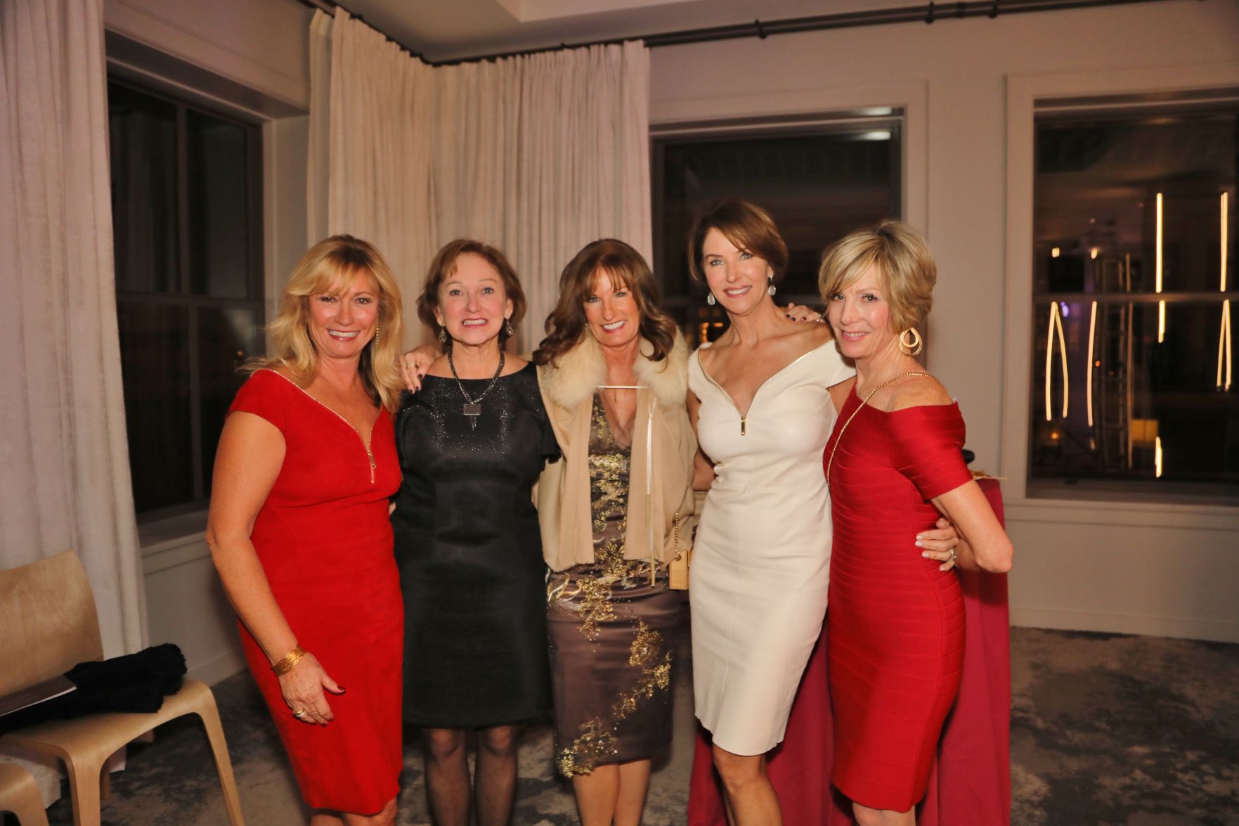 Jen Grossman, Jeannie and Vickie Tremblay, Anna Blair, Denise Anderson